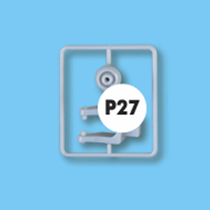 27-3652400P27 Gray Plastic Part 7