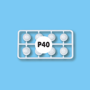 40-3652400P40 White Plastic Part 13