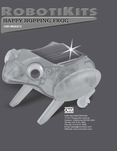 Happy Hopping Frog Manual