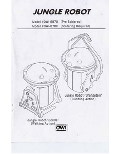 Jungle Robot Manual
