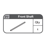 07-67400P7 Front Shaft