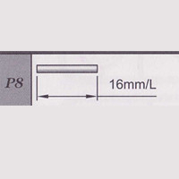 08-67900P8 Round Shaft (16mm)
