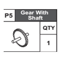 05-68300P5 Gear With Shaft