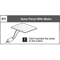 01-68400P1 Solar Panel With Motor