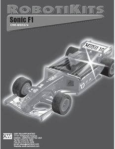 Sonic F1 Manual