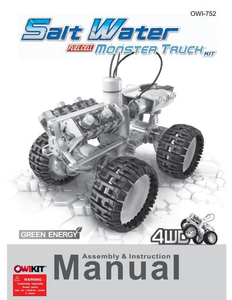 Salt Water Fuel Cell Monster Truck Manual