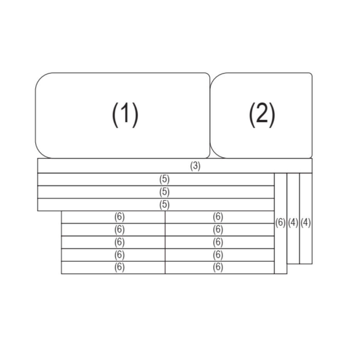 03-84400P3 Self-Adhesive Foam