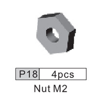 18-3530P18 P18 Nut M2