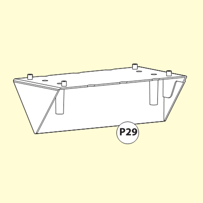 29-3910200P29 Plastic Part Clear 5