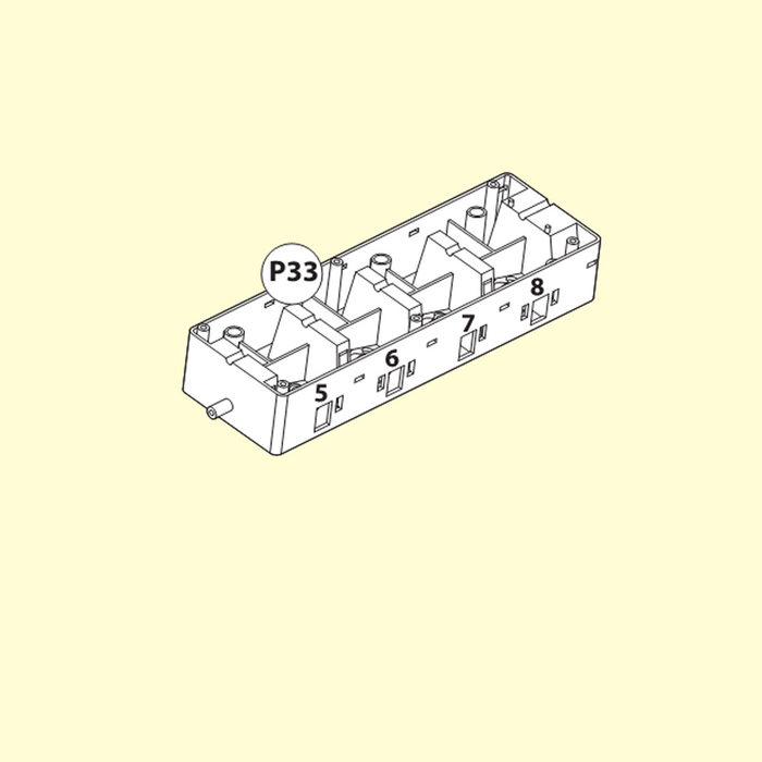 33-3910200P33 Plastic Part Clear 9