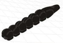 16- 400400P16 Snake Body