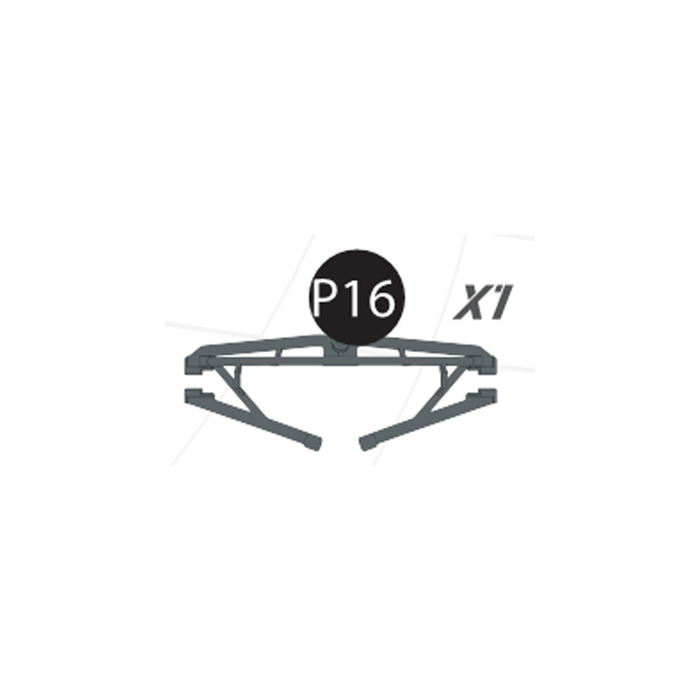 16-4180200P16 Plastic Part Black 7