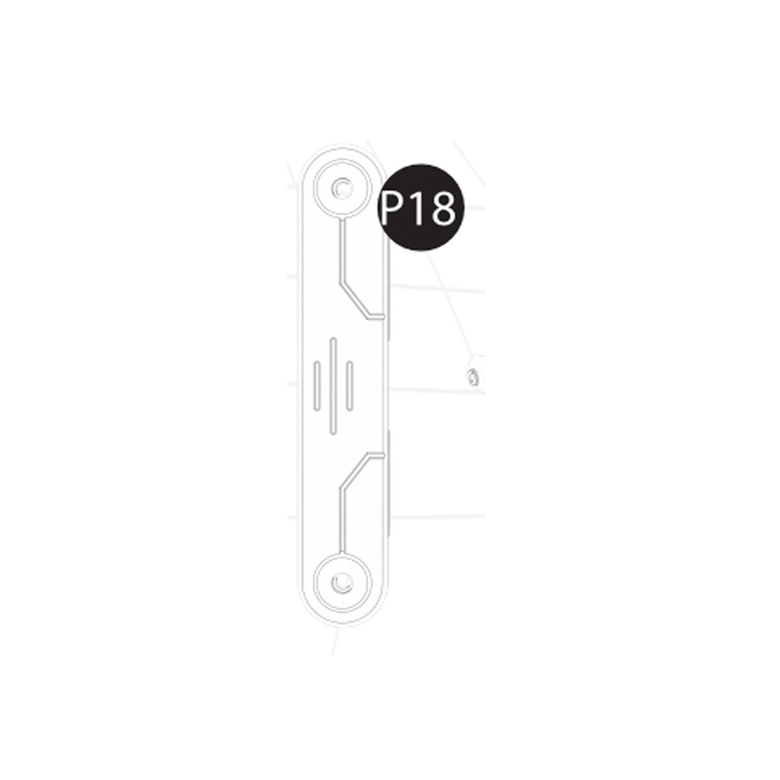 18-4180200P18 Plastic Part White 2