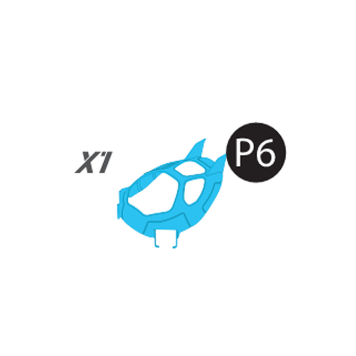 06-4180200P6 Plastic Part Blue 2
