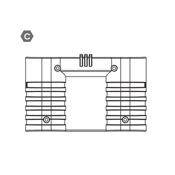 33-535V2WCBPP9 Plastic Part C (wired control box)