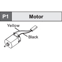 07-5360P1 Motor (Yellow/Black)