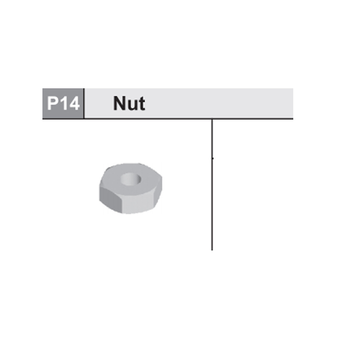 14-53700P14 Nut