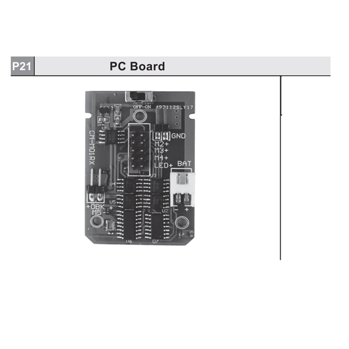 21-53700P21 PC board