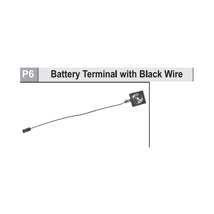 33-53700WCBP6 Battery terminal with black wire