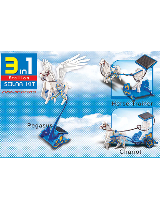 3 in 1 Solar Stallion