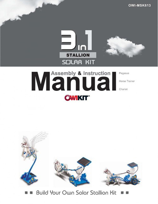 3 in 1 Solar Stallion Manual