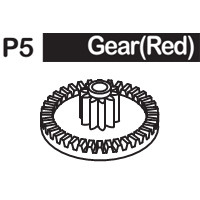 05-6150P5 GEAR (RED)