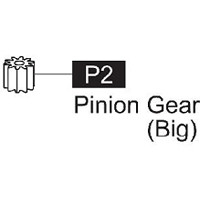 02-61700P2 Pinion Gear (Big)