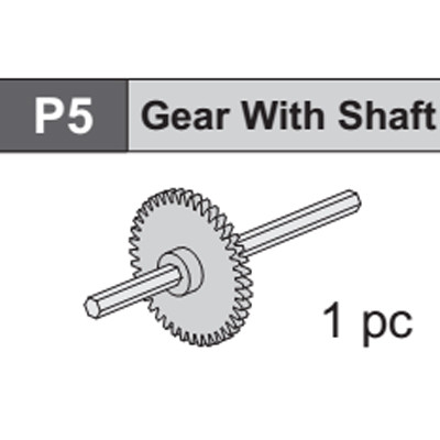 05-61800P5 Gear With Shaft