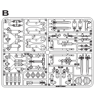 16-61800PPB Plastic Part B
