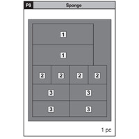 09-63200P9  Sponge