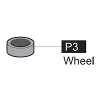 03- 6400P3 WHEEL