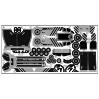 14- 6400P14 STICKERS