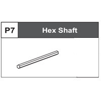 07-68200P7 Hex Shaft