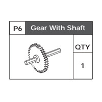 06-75200P6 Gear With Shaft