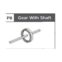 08-75200P8 Crown Gear With Shaft