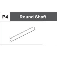 04-75400P4  Round Shaft