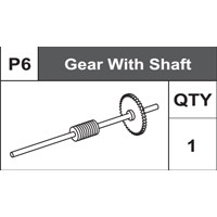 06-75400P6  Gear With Shaft