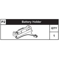 02-89100P2  Battery Holder