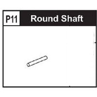 11-89200P11 Round Shaft