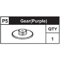 05-89200P5  Gear (Purple)