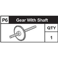 06-89200P6  Gear With Shaft