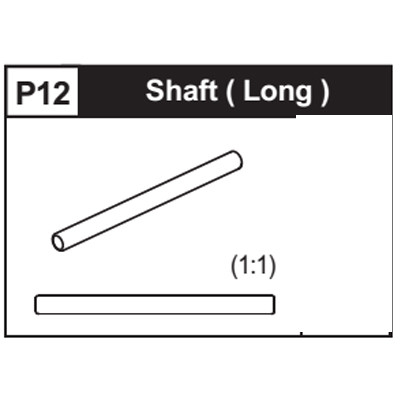 12-89300P12 Shaft (Long)