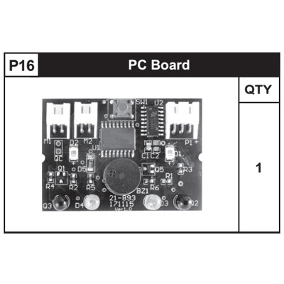 16- 89300P16 PC Board