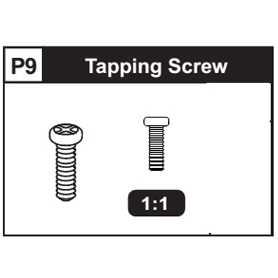09- 89300P9 Tapping Screw