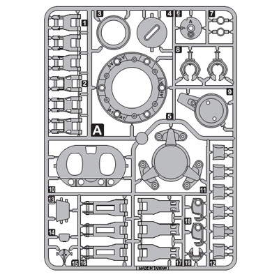 18-89300PPA Plastic Part A