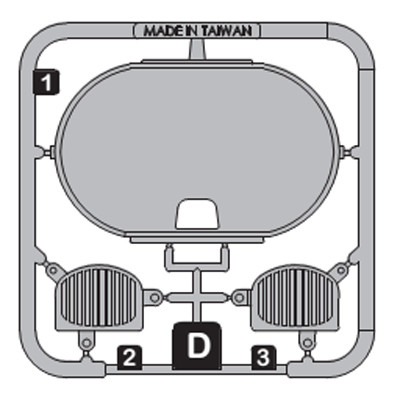 21-89300PPD Plastic Part D