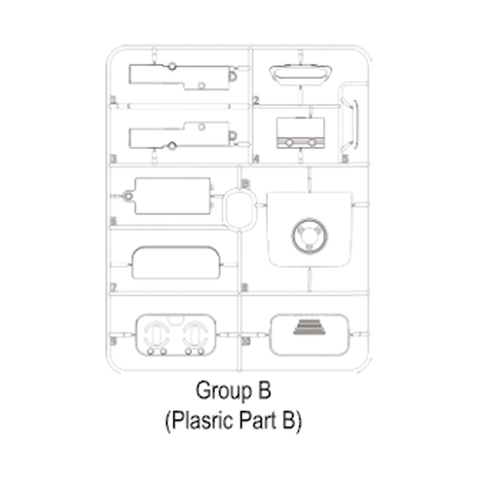 21-99700PPB Plastic Part B (Group B)