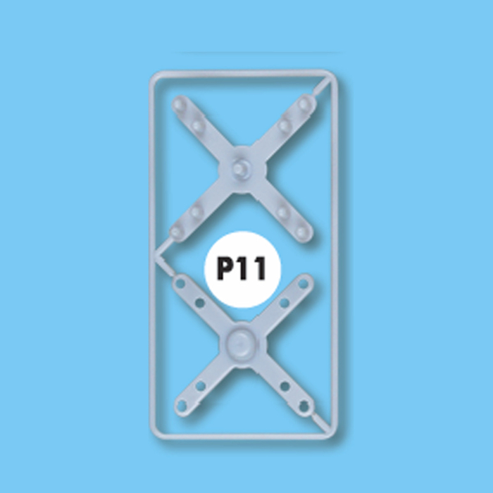 11-3652400P11 Gray Plastic Part 1