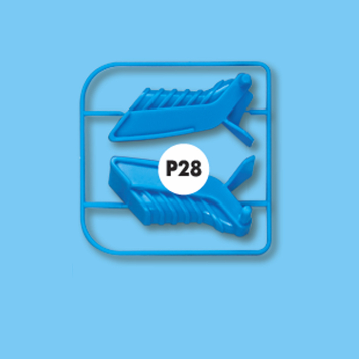 28-3652400P28 Blue Plastic Part 7