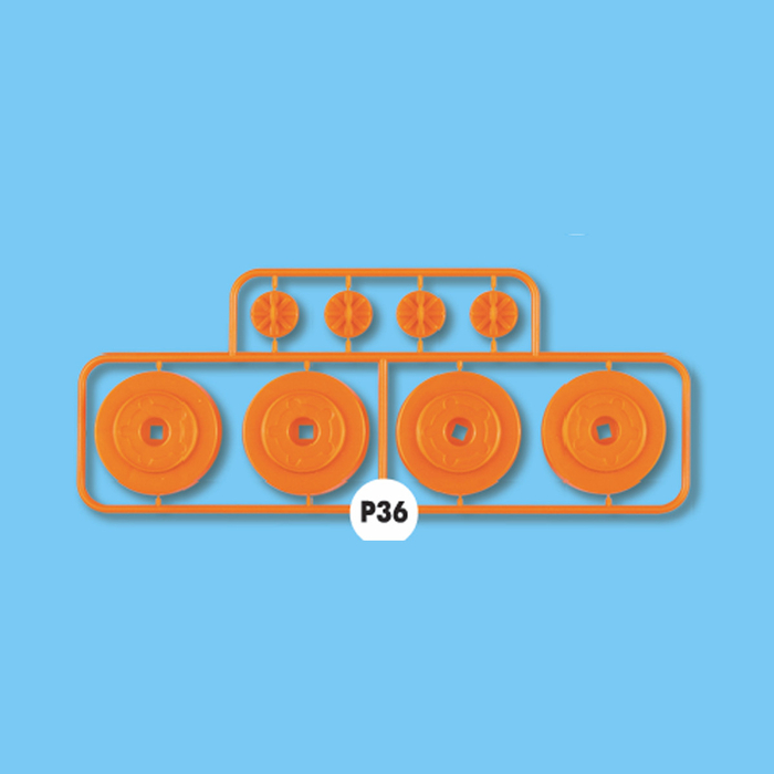 36-3652400P36 Orange Plastic Part 4